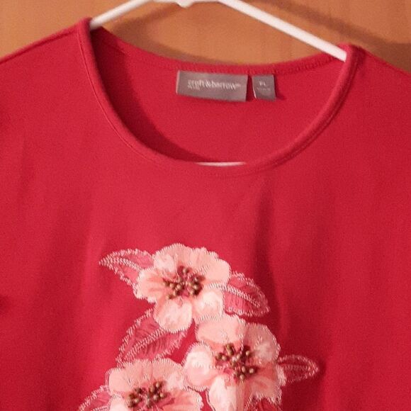 Croft & Barrow Red top - Picture 3 of 9